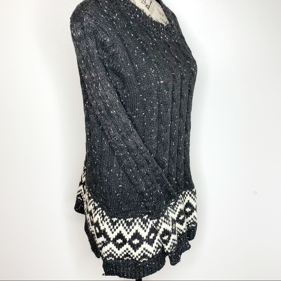 Jon & Anna Crewneck Sweater White / Black XL NWT - Picture 6 of 16